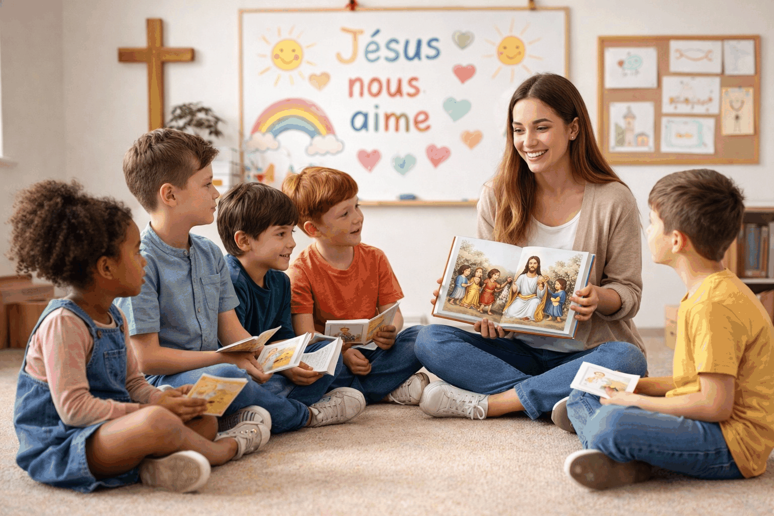 Illustration du groupe Catéchèse enfants