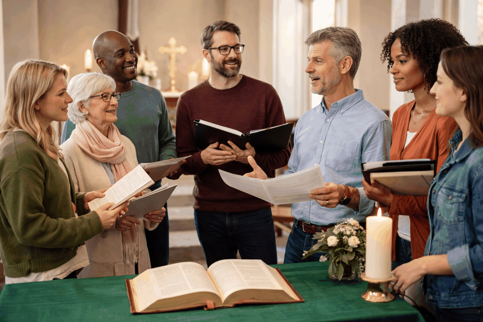 Illustration du groupe Équipe liturgique